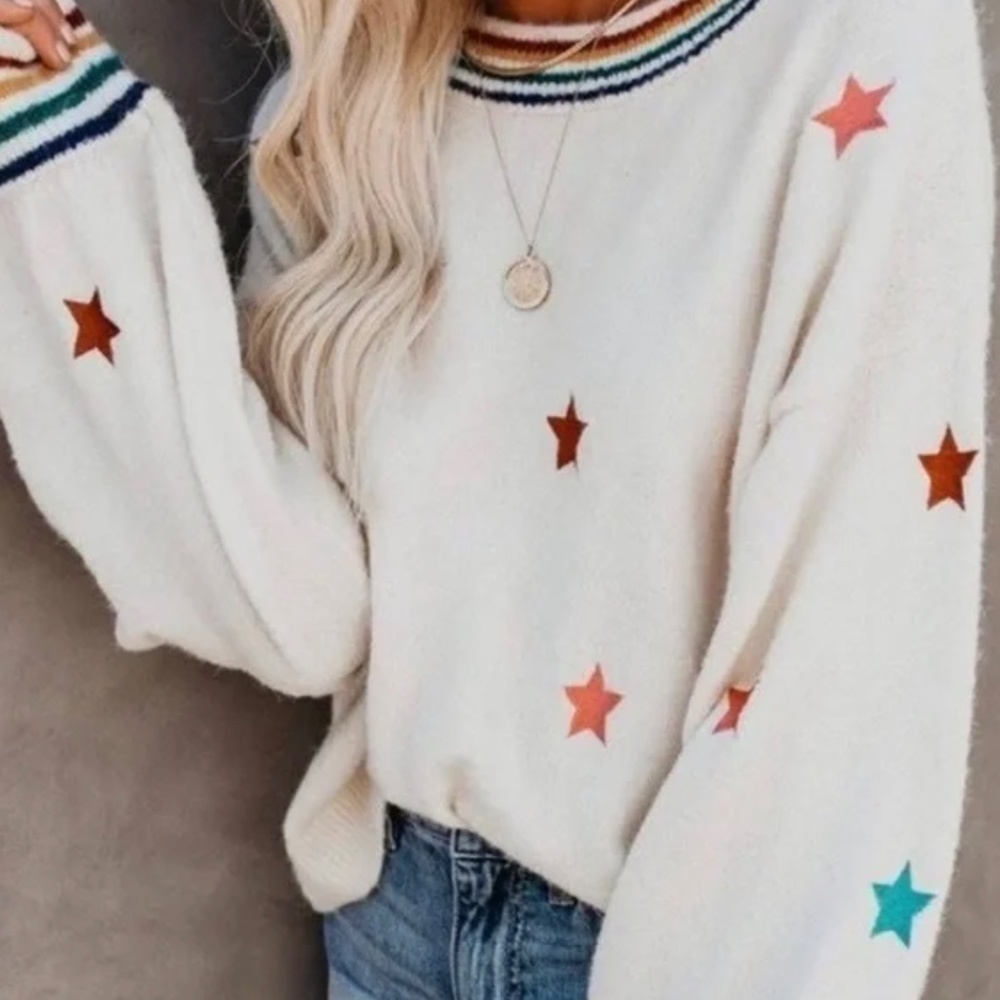 VICI Dolls Storia Rainbow Star Sweater S